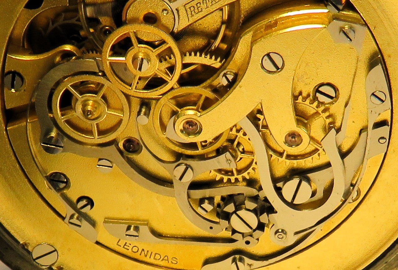 Leonidas U - Boot Kriegsmarine Torpedo Laufzeit Artillerie Chronograph WK 1 - Sammler - Uhren