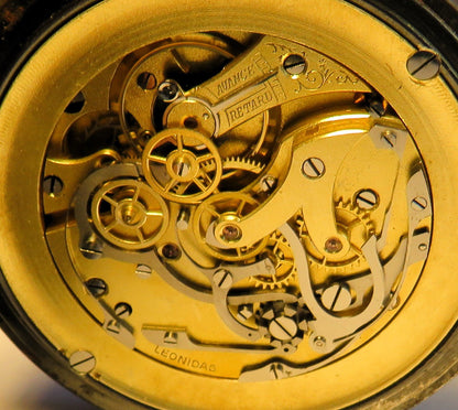 Leonidas U - Boot Kriegsmarine Torpedo Laufzeit Artillerie Chronograph WK 1 - Sammler - Uhren