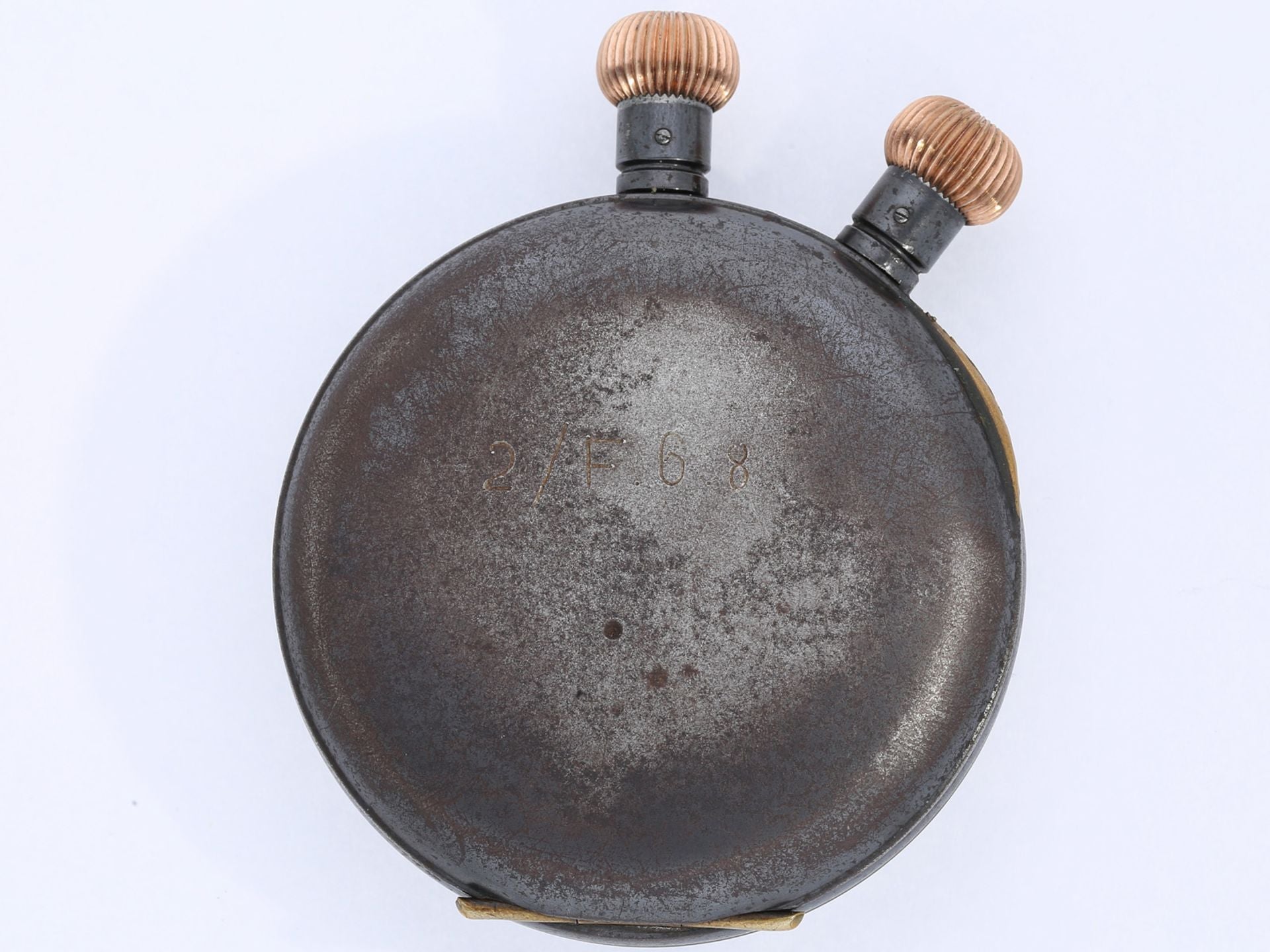 Löbner Berlin Heuer Semikrograph Rattrapante Stoppuhr WK 1 ca. 1915 - Sammler - Uhren