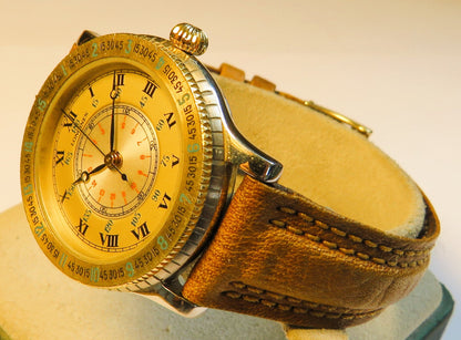 Longines Hour Angle Stundenwinkel Uhr HAU Cal. L.6281 Stahl / Gold Automatik - Sammler - Uhren