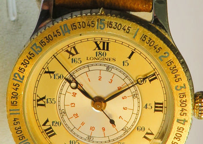 Longines Hour Angle Stundenwinkel Uhr HAU Cal. L.6281 Stahl / Gold Automatik - Sammler - Uhren