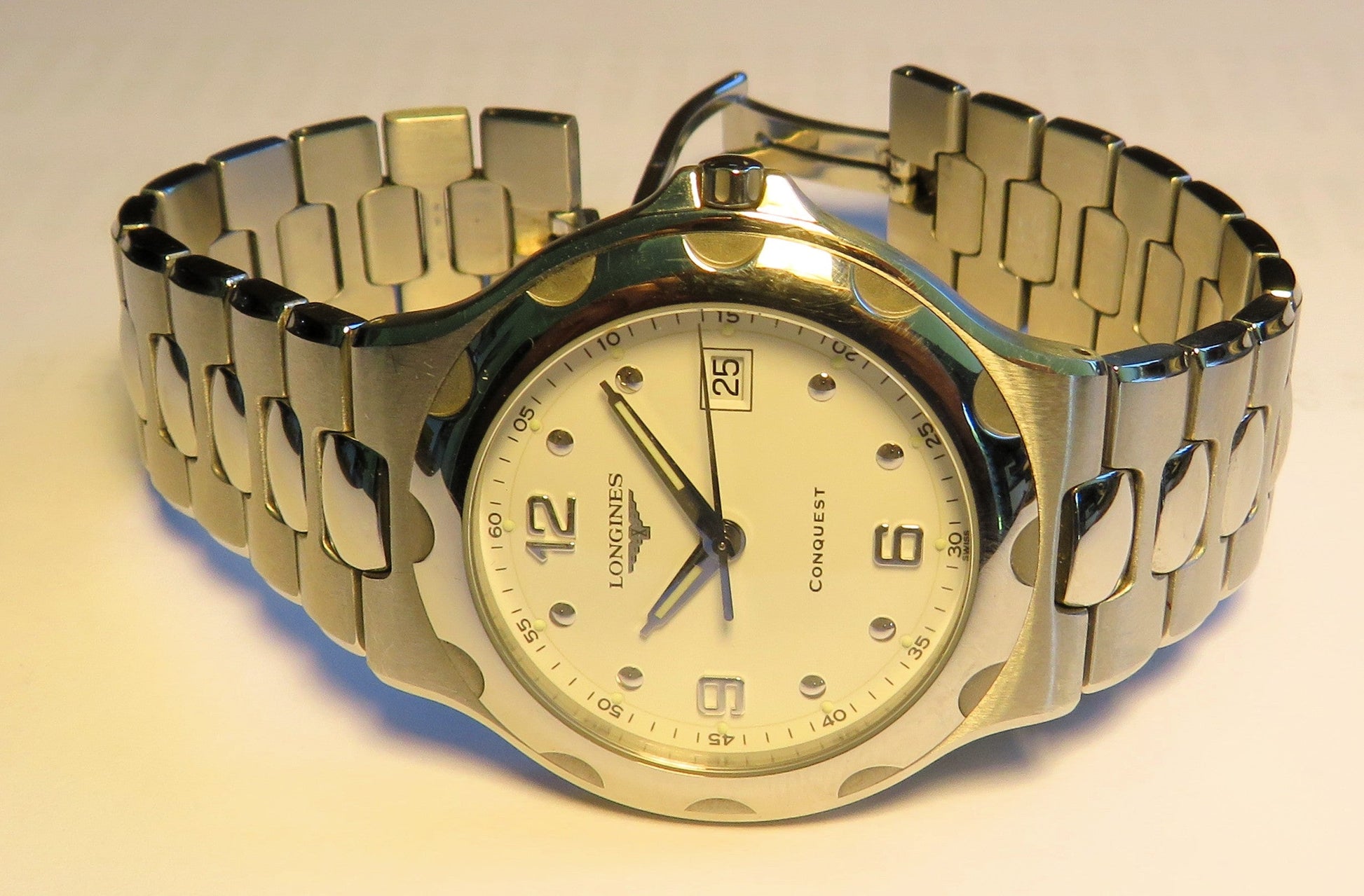 Longines Hydro Conquest L156.2 100m Taucheruhr Herren Armbanduhr Quartz - Sammler - Uhren