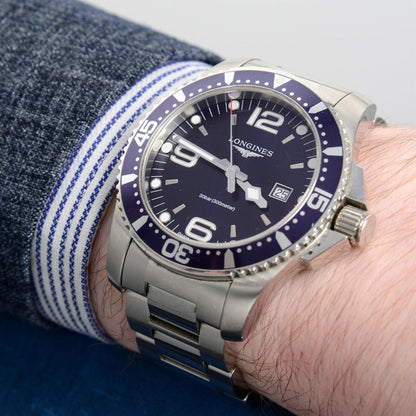 Longines Hydro Conquest L3.840.4 300m Taucheruhr Herren Armbanduhr Quartz - Sammler - Uhren