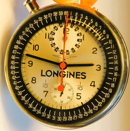 Longines Olympia Stoppuhr 7819 Cal. 260 Olympia Grenoble 1968 mit Archivauszug - Sammler - Uhren