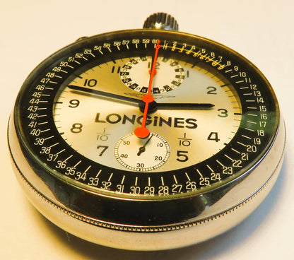 Longines Olympia Stoppuhr 7819 Cal. 260 Olympia Grenoble 1968 mit Archivauszug - Sammler - Uhren