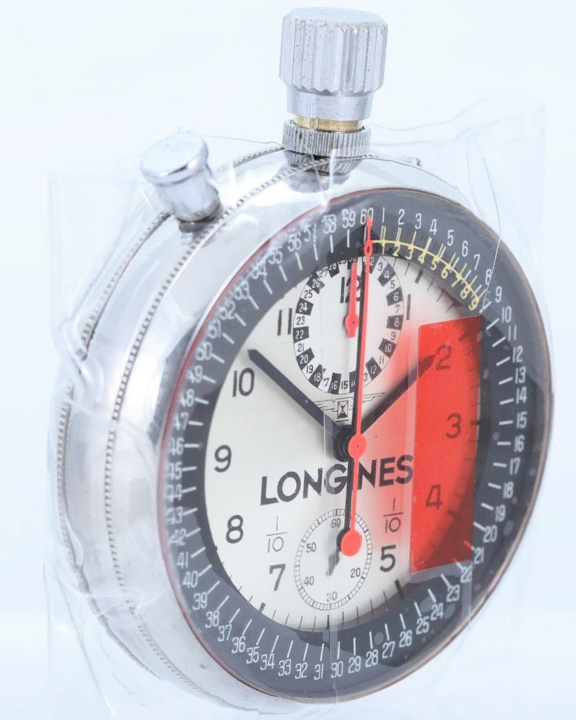 Longines Olympia Stoppuhr 7819 Cal. 260 Olympia Grenoble 1968 mit Archivauszug - Sammler - Uhren