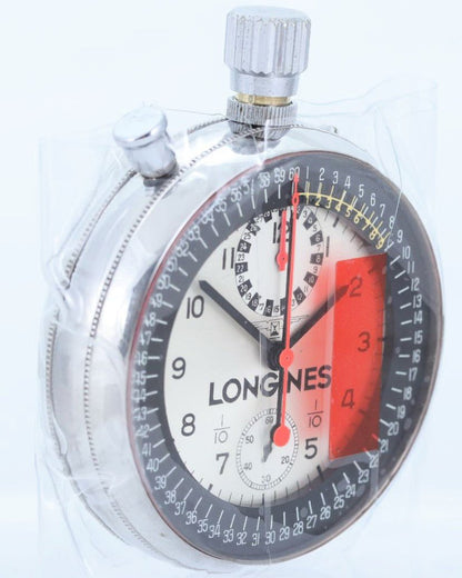 Longines Olympia Stoppuhr 7819 Cal. 260 Olympia Grenoble 1968 mit Archivauszug - Sammler - Uhren