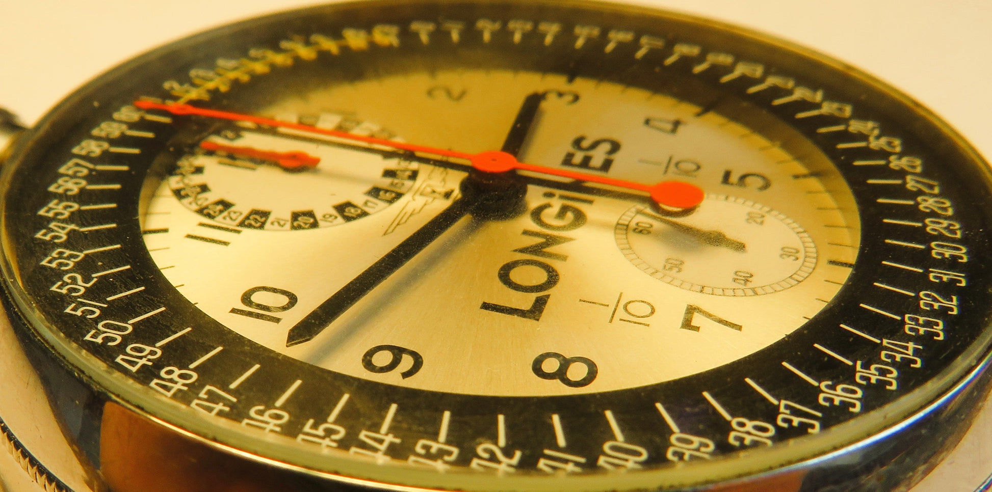 Longines Olympia Stoppuhr 7819 Cal. 260 Olympia Grenoble 1968 mit Archivauszug - Sammler - Uhren