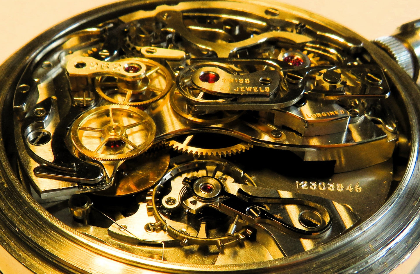 Longines Olympia Stoppuhr 7819 Cal. 260 Olympia Grenoble 1968 mit Archivauszug - Sammler - Uhren