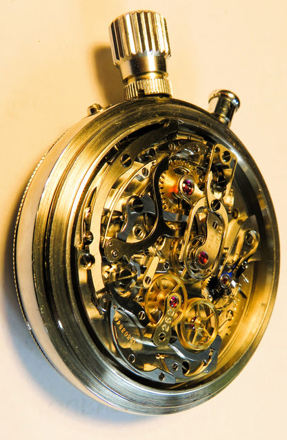 Longines Olympia Stoppuhr 7819 Cal. 260 Olympia Grenoble 1968 mit Archivauszug - Sammler - Uhren