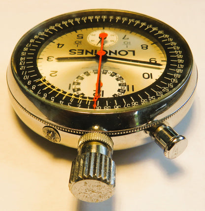 Longines Olympia Stoppuhr 7819 Cal. 260 Olympia Grenoble 1968 mit Archivauszug - Sammler - Uhren