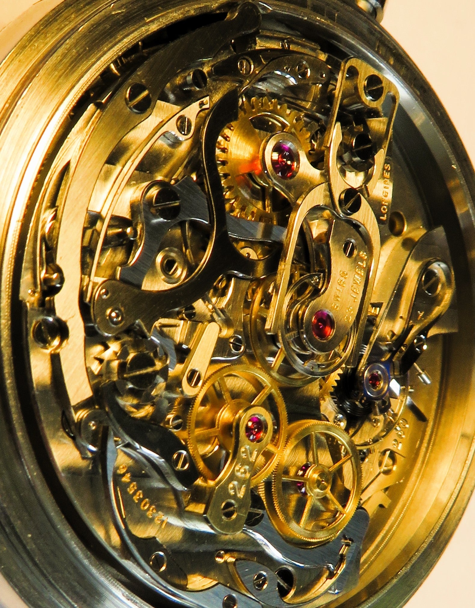 Longines Olympia Stoppuhr 7819 Cal. 260 Olympia Grenoble 1968 mit Archivauszug - Sammler - Uhren