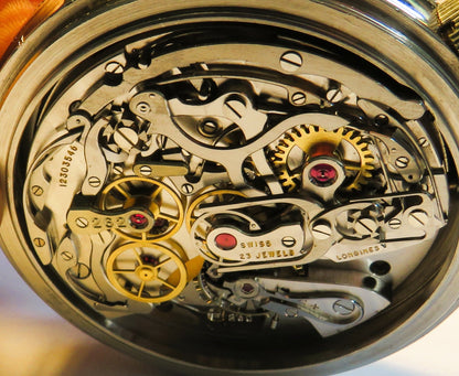 Longines Olympia Stoppuhr 7819 Cal. 260 Olympia Grenoble 1968 mit Archivauszug - Sammler - Uhren