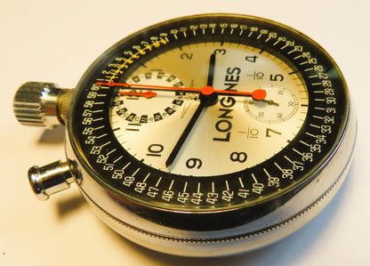 Longines Olympia Stoppuhr 7819 Cal. 260 Olympia Grenoble 1968 mit Archivauszug - Sammler - Uhren