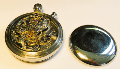 Longines Olympia Stoppuhr 7819 Cal. 260 Olympia Grenoble 1968 mit Archivauszug - Sammler - Uhren