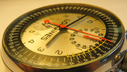 Longines Olympia Stoppuhr 7819 Cal. 260 Olympia Grenoble 1968 mit Archivauszug - Sammler - Uhren
