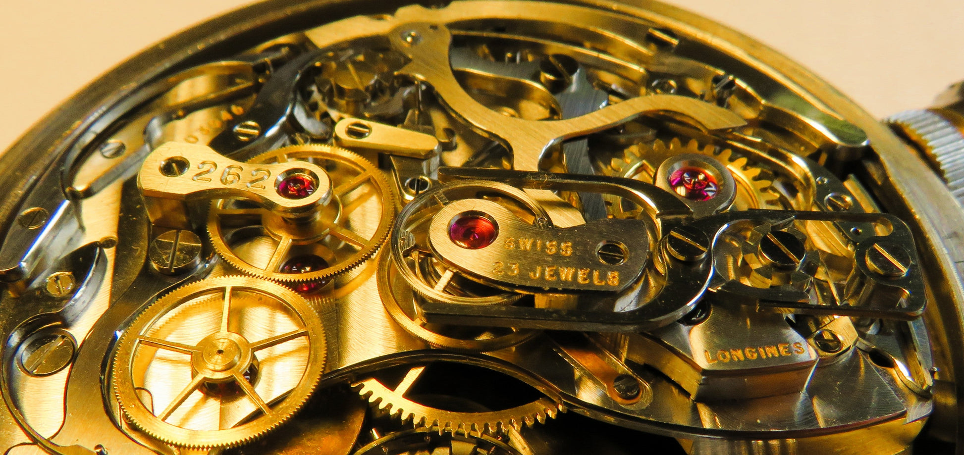 Longines Olympia Stoppuhr 7819 Cal. 260 Olympia Grenoble 1968 mit Archivauszug - Sammler - Uhren