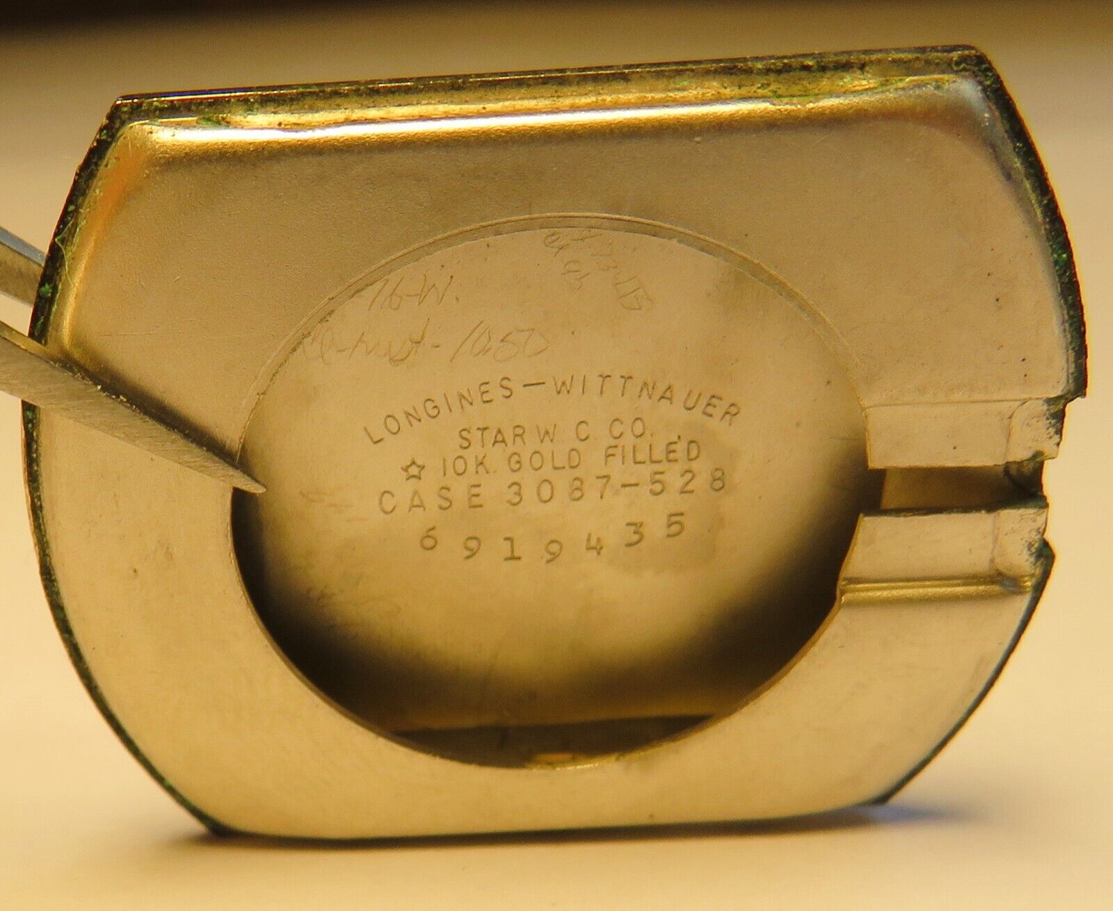Longines Wittnauer Diamant Brillant Armbanduhr Herren ca. 1960 10K goldfilled - Sammler - Uhren