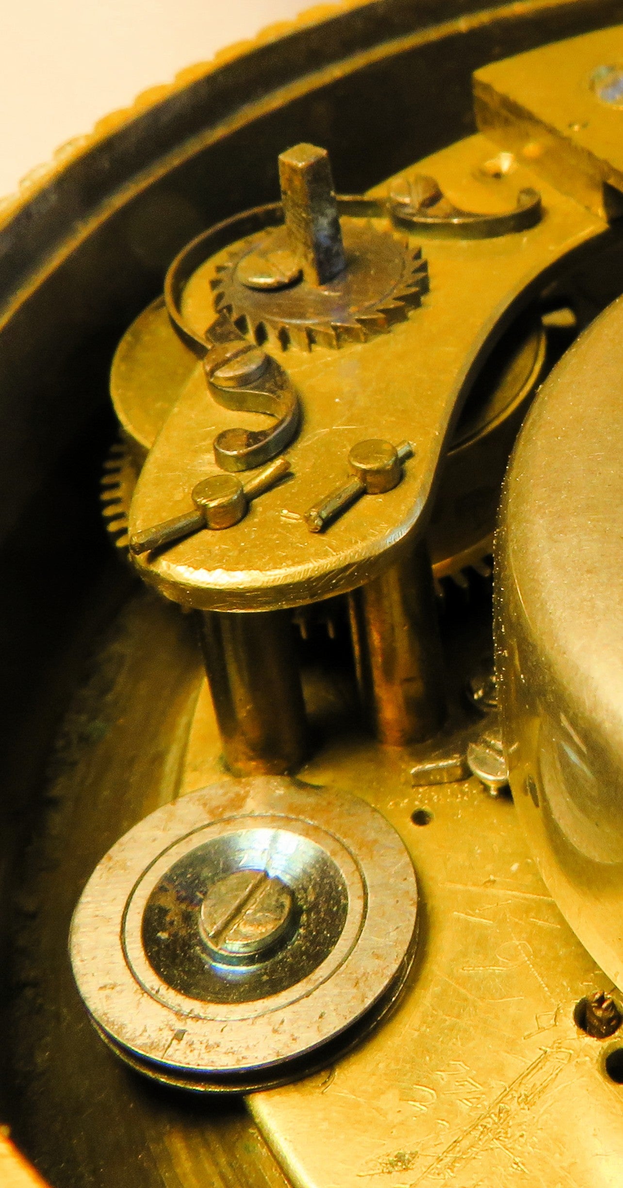 Mächtige 10cm antike Kutscheruhr Repitition ca. 1740 - Restaurationsobjekt - Sammler - Uhren