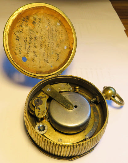 Mächtige 10cm antike Kutscheruhr Repitition ca. 1740 - Restaurationsobjekt - Sammler - Uhren