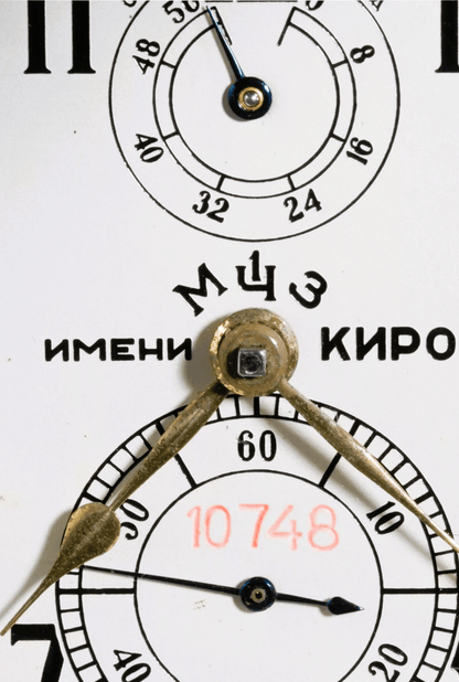 Marine Chronometer Kirowa Poljot Moskauer Uhrenfabrik Nachbau Lange&Söhne Cal 100 - Sammler - Uhren