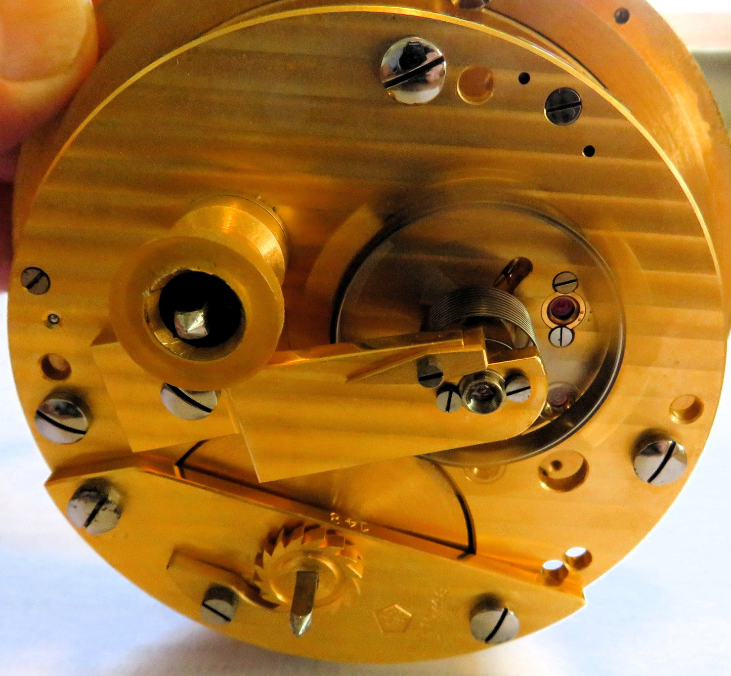 Marine Chronometer Kirowa Poljot Moskauer Uhrenfabrik Nachbau Lange&Söhne Cal 100 - Sammler-Uhren