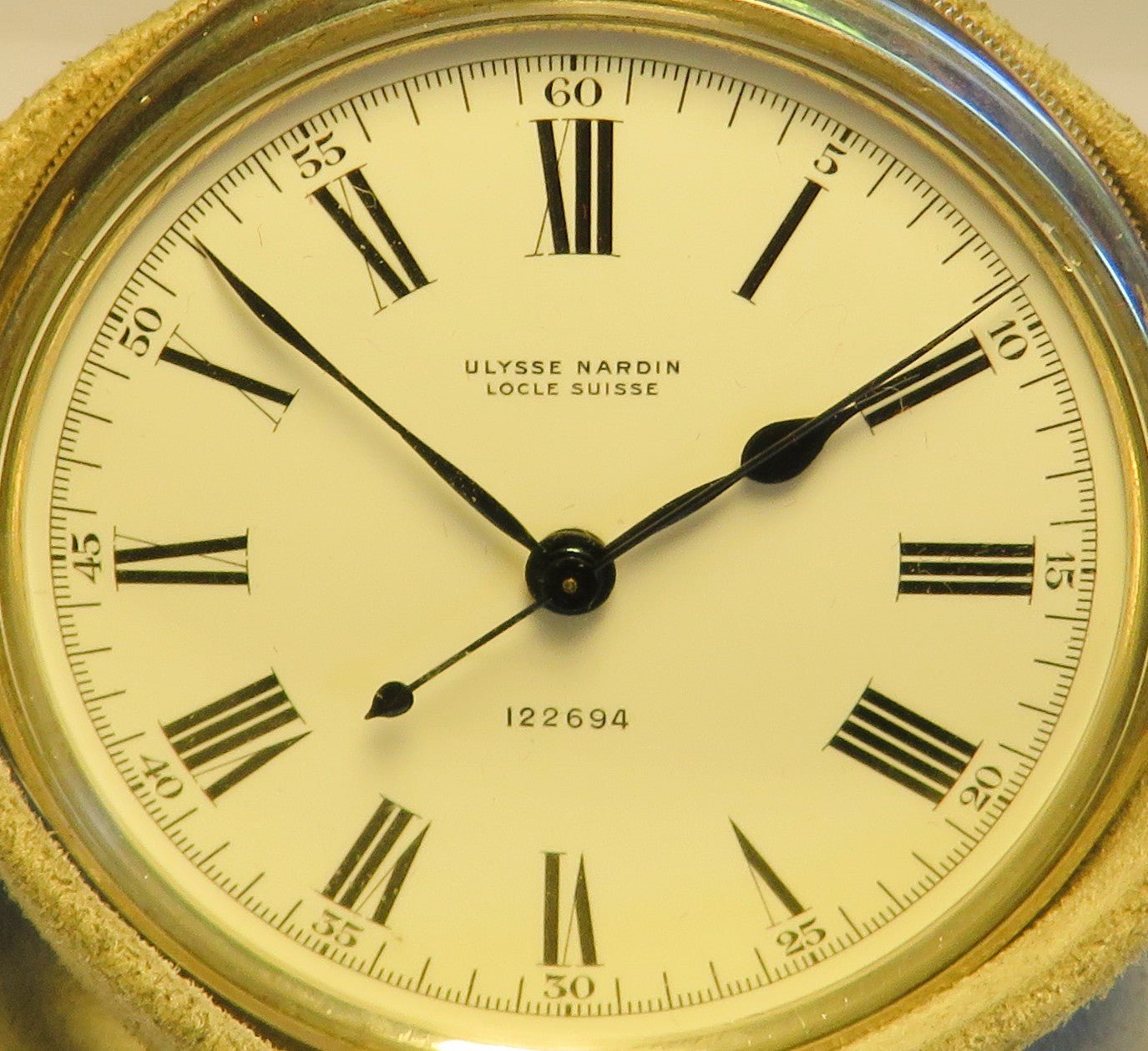 Marine Chronometer Ulysse Nardin 0,925 Silber B - Uhr Deck Beobachtungsuhr in OVP - Sammler - Uhren