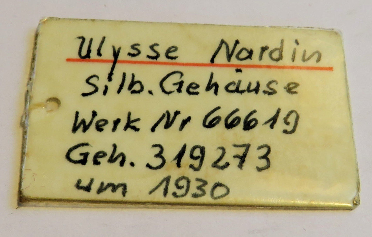 Marine Chronometer Ulysse Nardin 0,925 Silber B - Uhr Deck Beobachtungsuhr in OVP - Sammler - Uhren