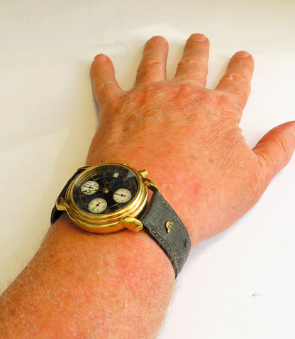 Maurice Lacroix Herren Chronograph Perlmutt Automatik Pontos Lex Classiques - Sammler - Uhren