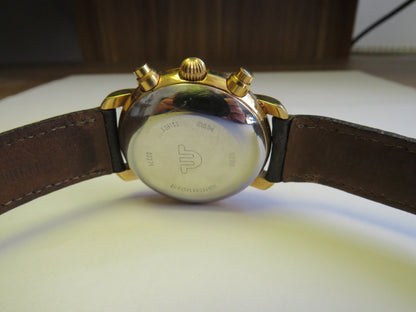 Maurice Lacroix Herren Chronograph Perlmutt Automatik Pontos Lex Classiques - Sammler - Uhren