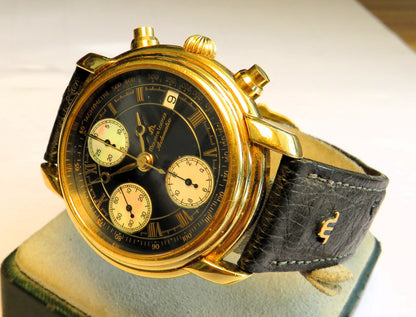 Maurice Lacroix Herren Chronograph Perlmutt Automatik Pontos Lex Classiques - Sammler - Uhren