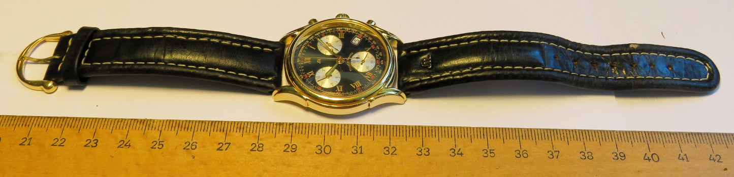Maurice Lacroix Luxus Herren Chronograph Quarz ETA Werk Fullset Les Classiques - Sammler-Uhren