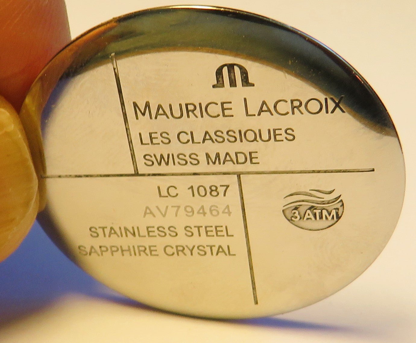 Maurice Lacroix Quarz Chronograph Phase de Lune LC 1087 Fullset OVP Papiere - Sammler-Uhren