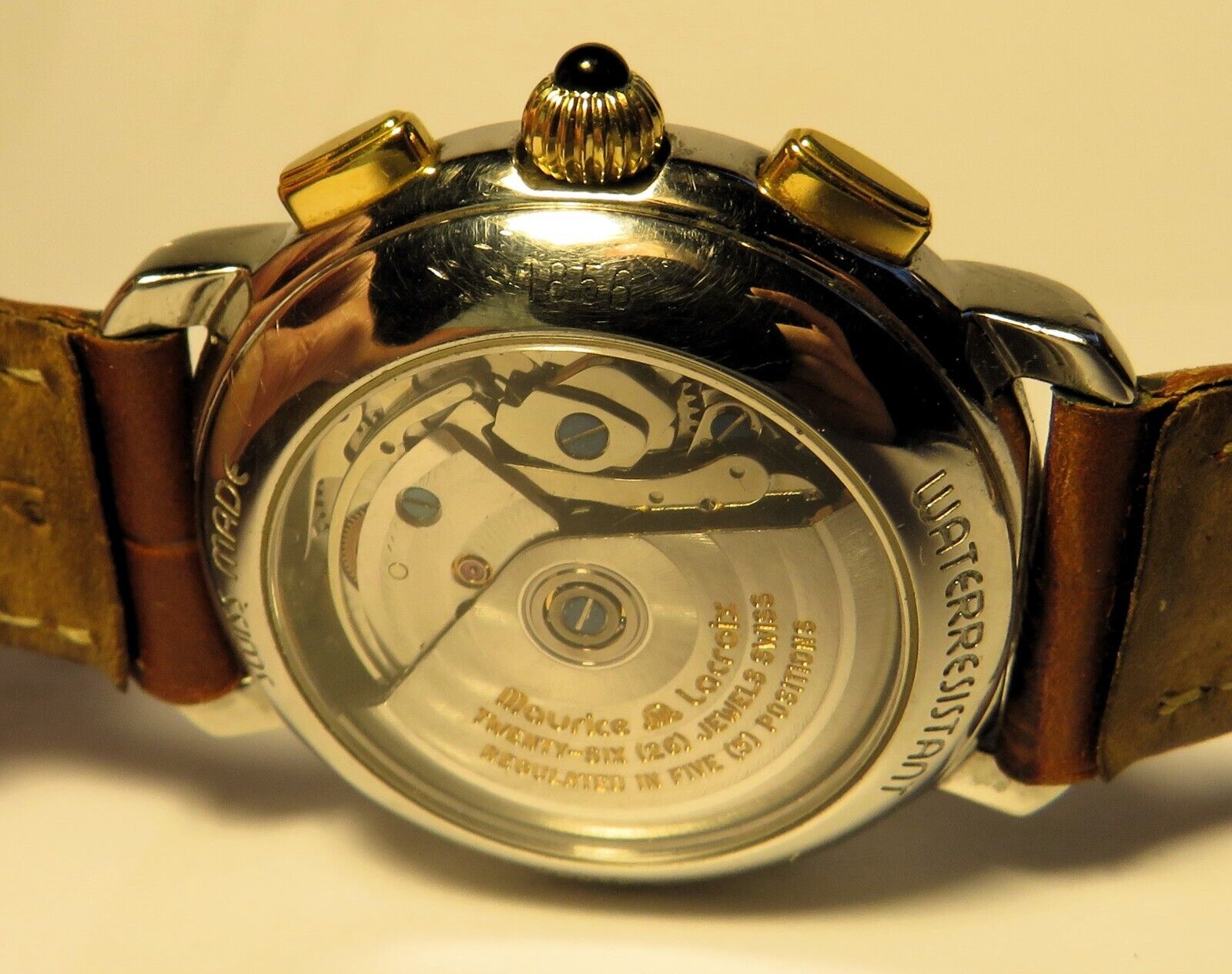 Maurice Lacroix Tomorrow ’ s Classics Stahl Gold Automatic HAU Mondphase OVP Pap - Sammler - Uhren