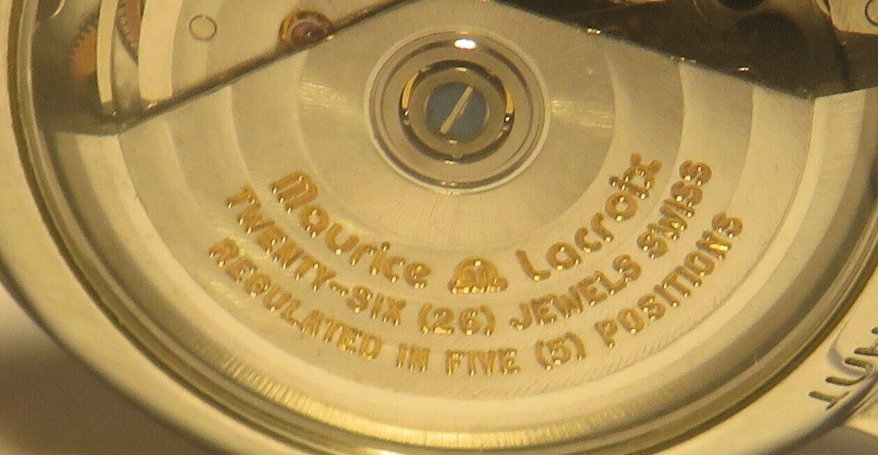 Maurice Lacroix Tomorrow ’ s Classics Stahl Gold Automatic HAU Mondphase OVP Pap - Sammler - Uhren