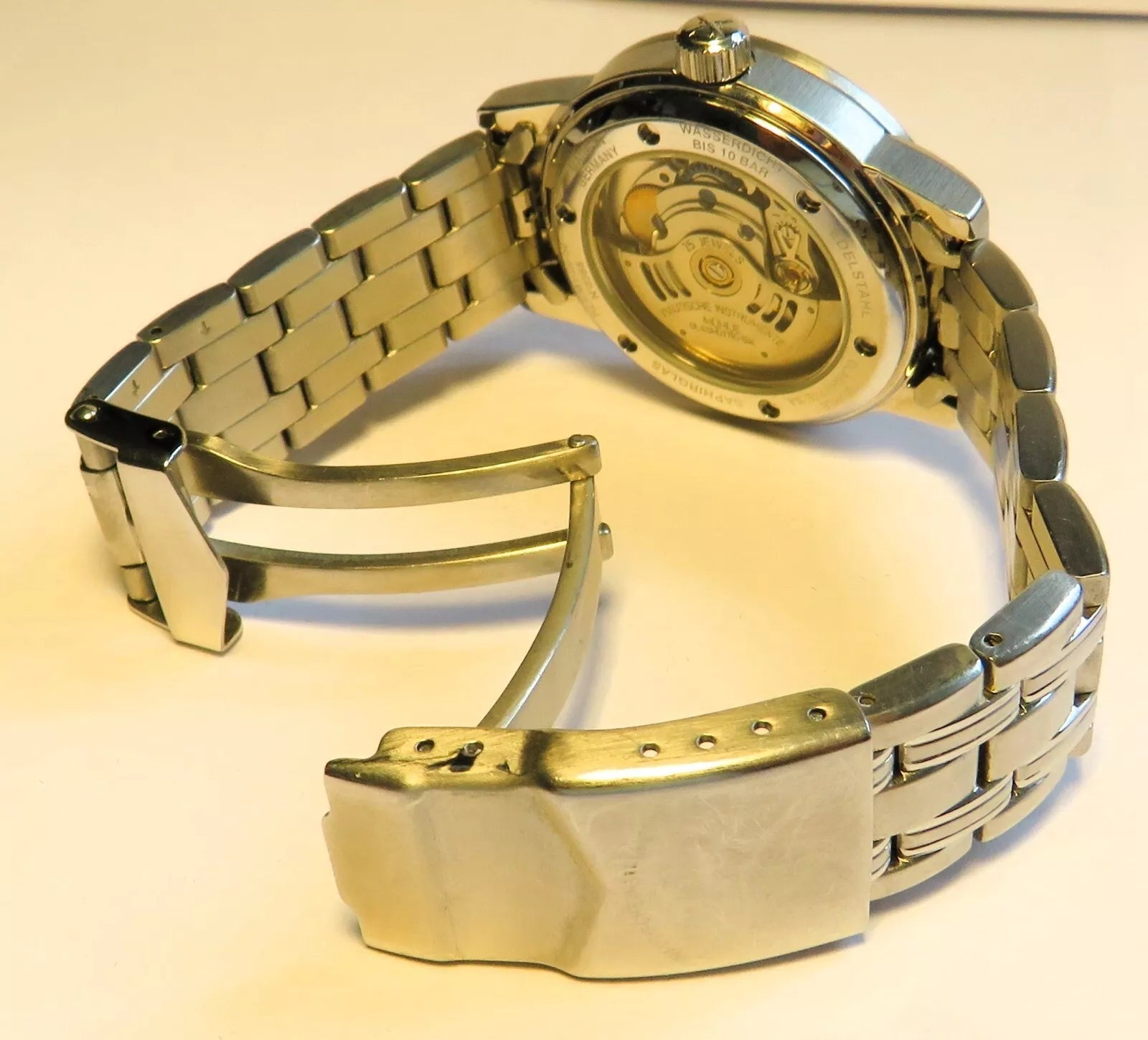 Metior Mühle Glashütte Nautische Instrumente Automatik Luxus HAU Fullset Papiere - Sammler - Uhren