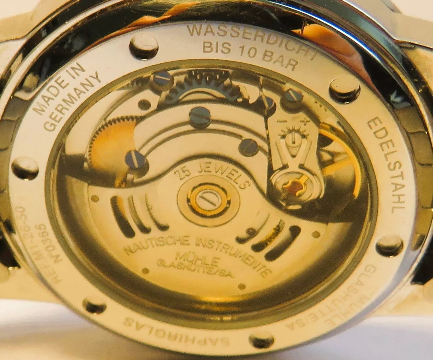 Metior Mühle Glashütte Nautische Instrumente Automatik Luxus HAU Fullset Papiere - Sammler - Uhren