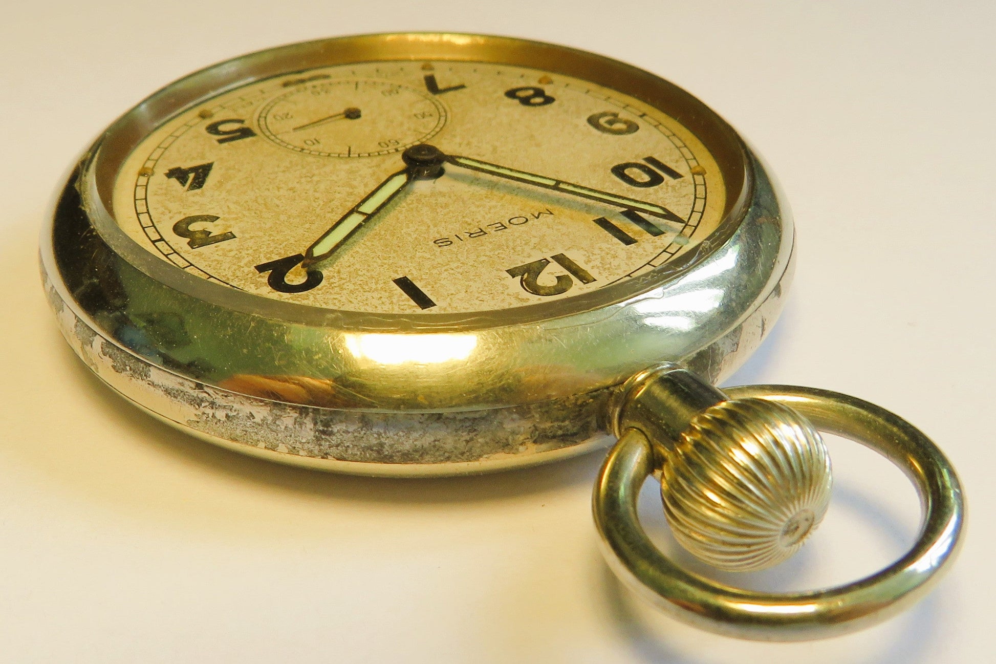 Moeris Militär Taschenuhr G. S. T. P. Royal Airforce Broad Arrow 2. Weltkrieg WW - Sammler - Uhren