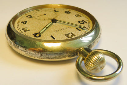 Moeris Militär Taschenuhr G. S. T. P. Royal Airforce Broad Arrow 2. Weltkrieg WW - Sammler - Uhren