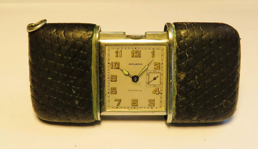 Movado Ermeto Master Griselite seltenes Cal. 5M Luxus Reisewecker Revision 2024 - Sammler - Uhren