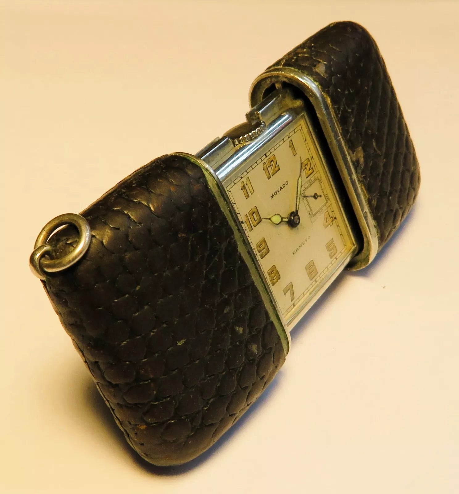 Movado Ermeto Master Griselite seltenes Cal. 5M Luxus Reisewecker Revision 2024 - Sammler - Uhren