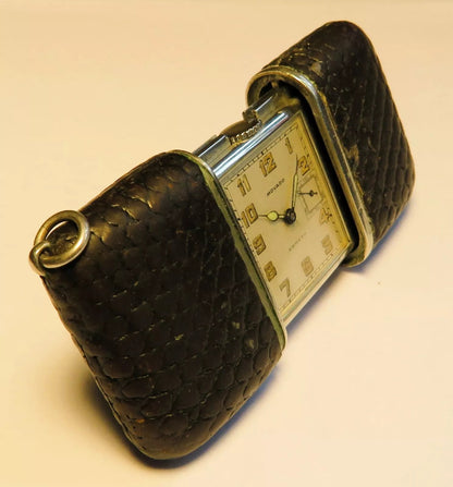 Movado Ermeto Master Griselite seltenes Cal. 5M Luxus Reisewecker Revision 2024 - Sammler - Uhren