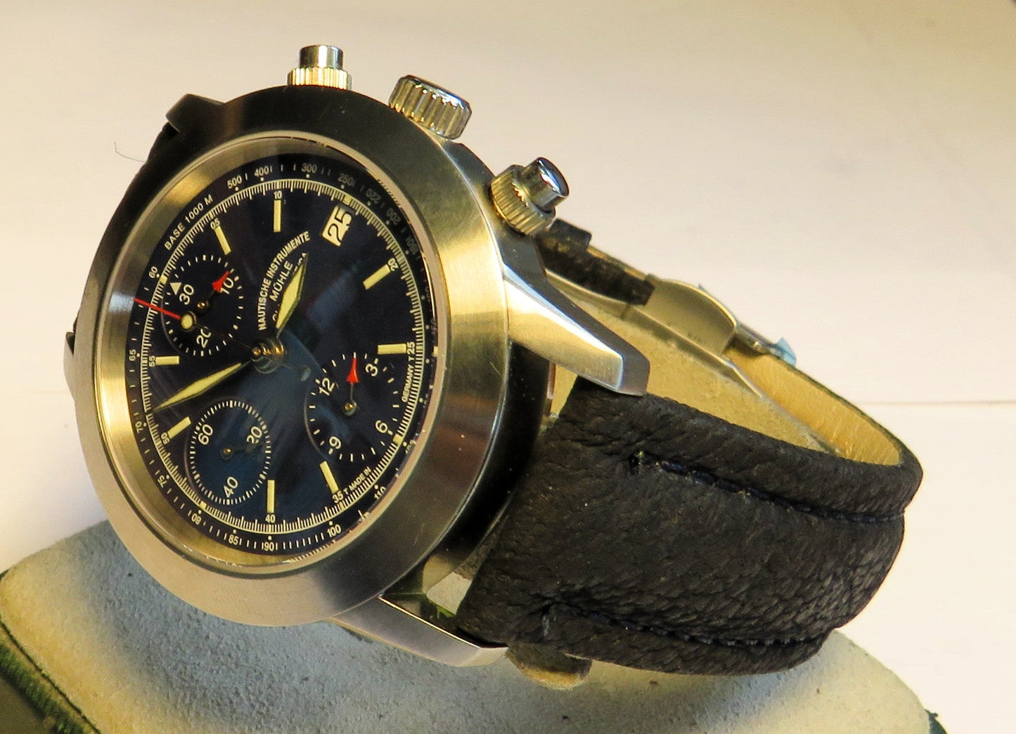 Mühle Glashütte Nautische Instrumente M1 - 26 - 10, M12300 Automatik Fullset Papiere - Sammler - Uhren