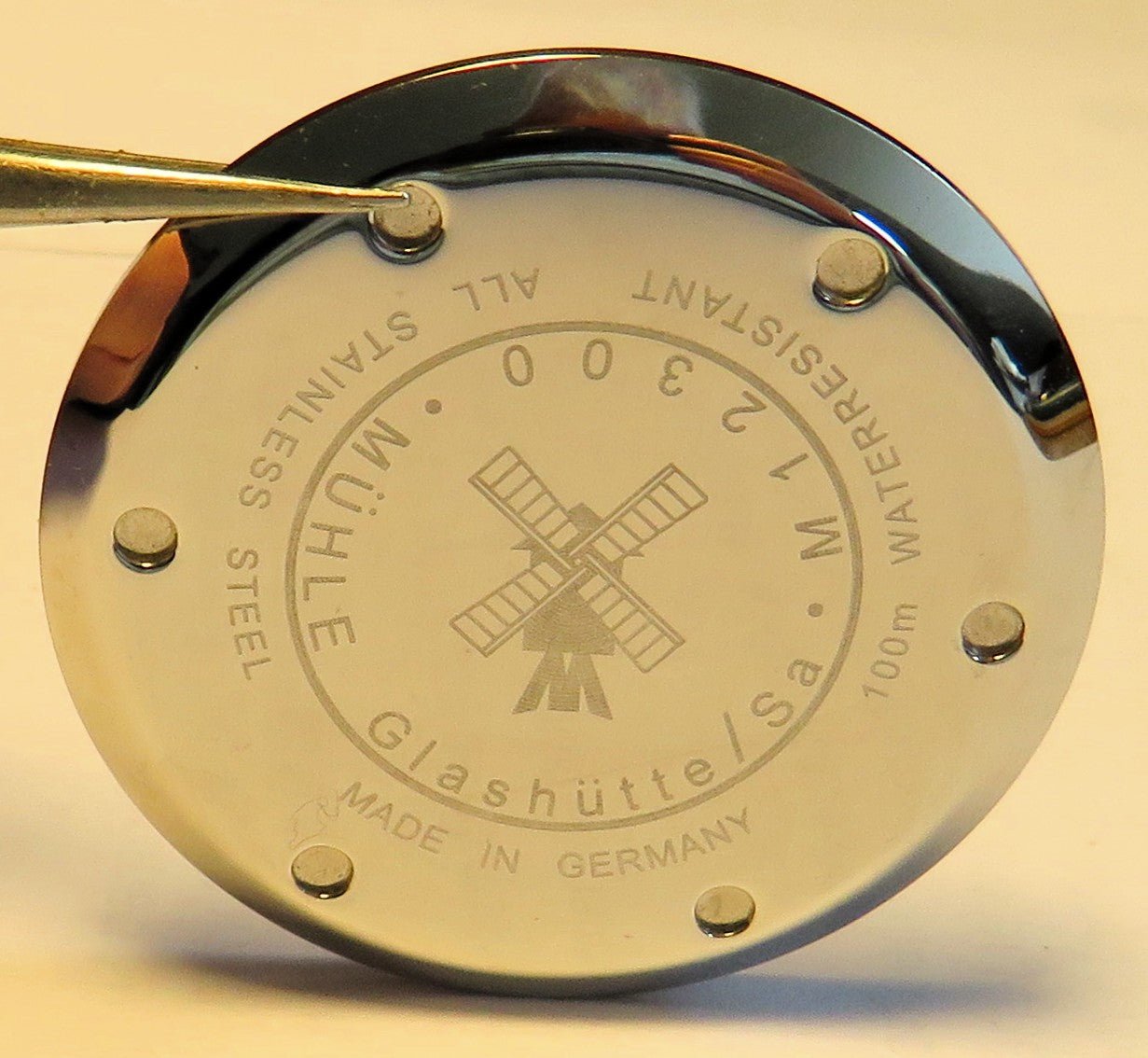 Mühle Glashütte Nautische Instrumente M1 - 26 - 10, M12300 Automatik Fullset Papiere - Sammler - Uhren