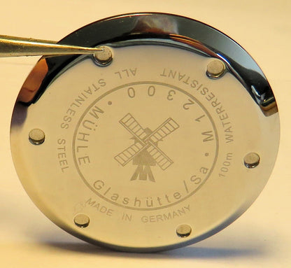 Mühle Glashütte Nautische Instrumente M1 - 26 - 10, M12300 Automatik Fullset Papiere - Sammler - Uhren