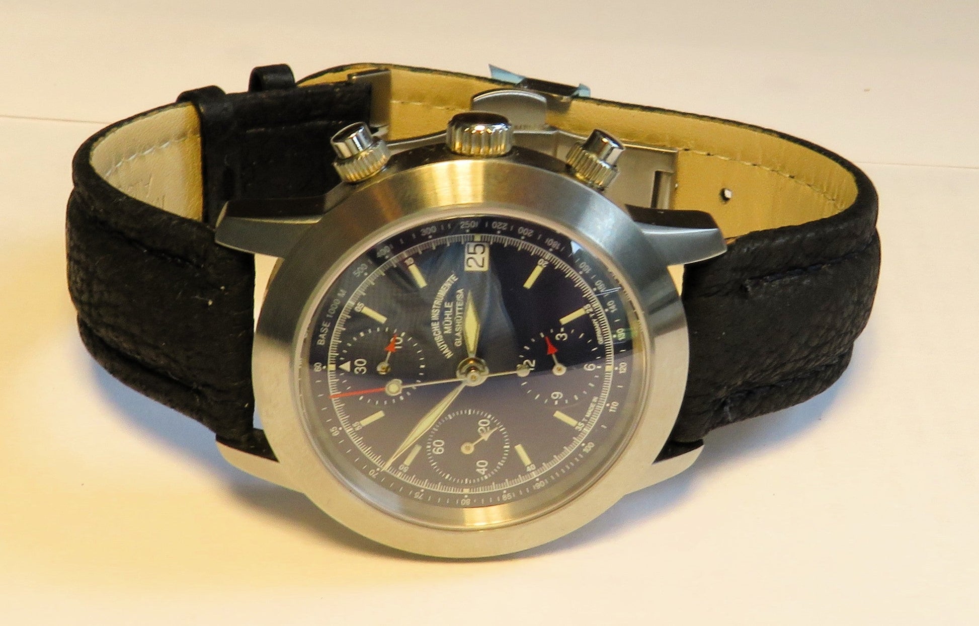 Mühle Glashütte Nautische Instrumente M1 - 26 - 10, M12300 Automatik Fullset Papiere - Sammler - Uhren