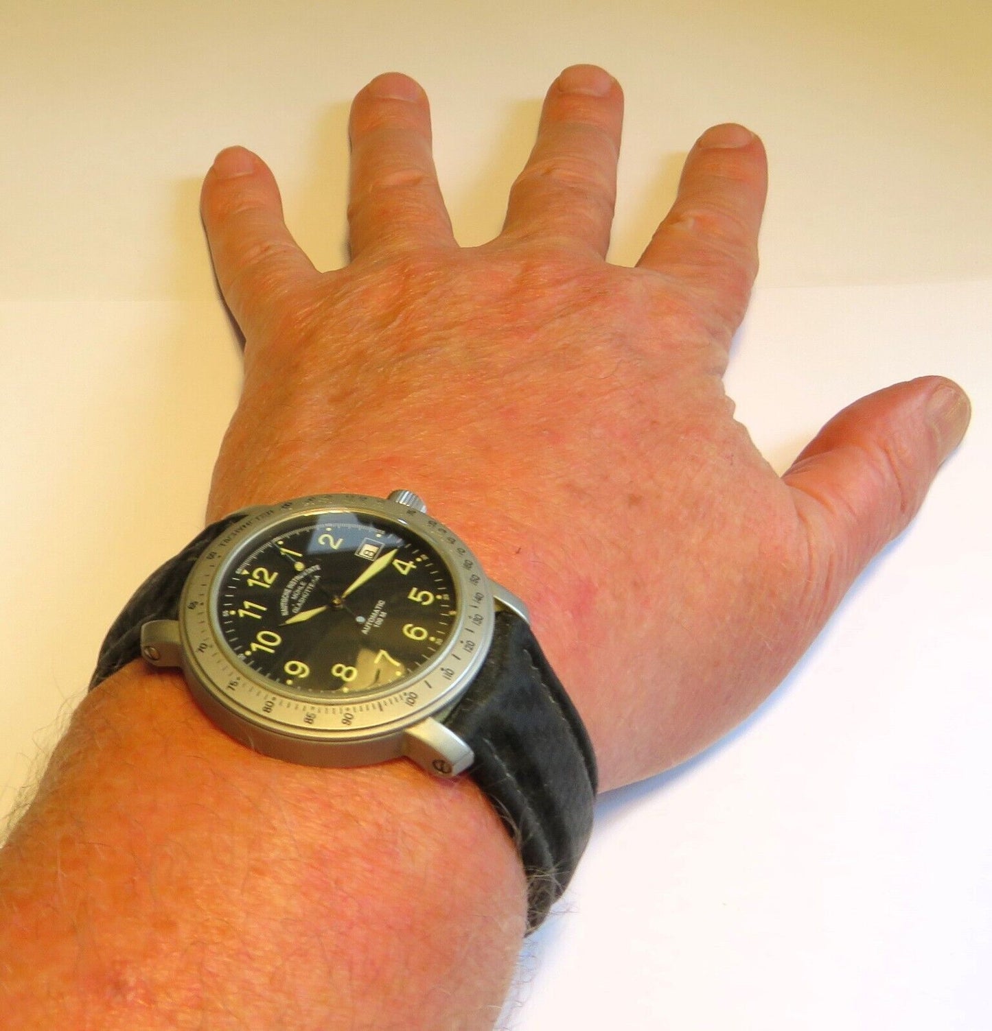 Mühle Glashütte Nautische Instrumente Titan Marine Flieger Automatik HAU M13000 - Sammler - Uhren