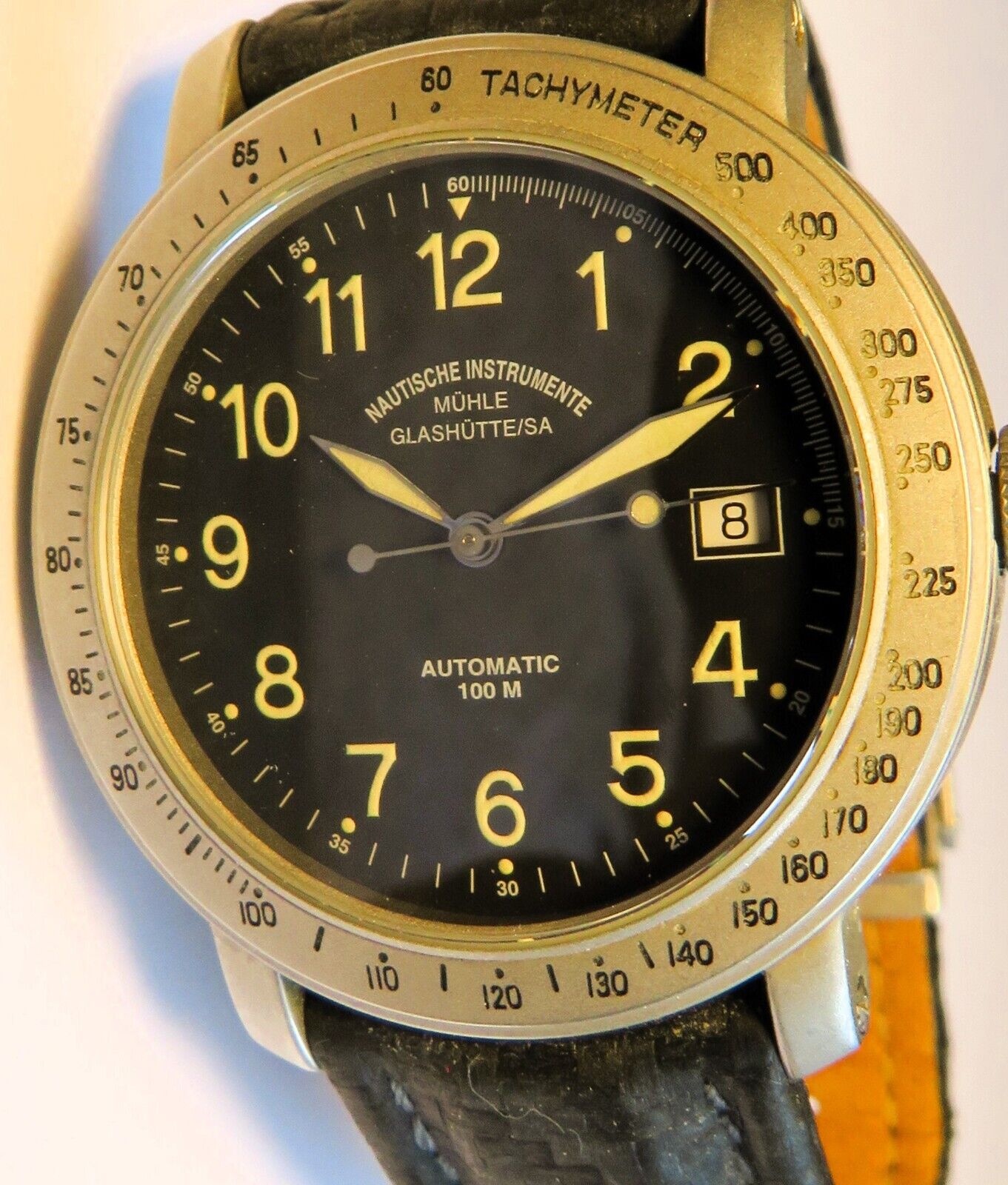 Mühle Glashütte Nautische Instrumente Titan Marine Flieger Automatik HAU M13000 - Sammler - Uhren