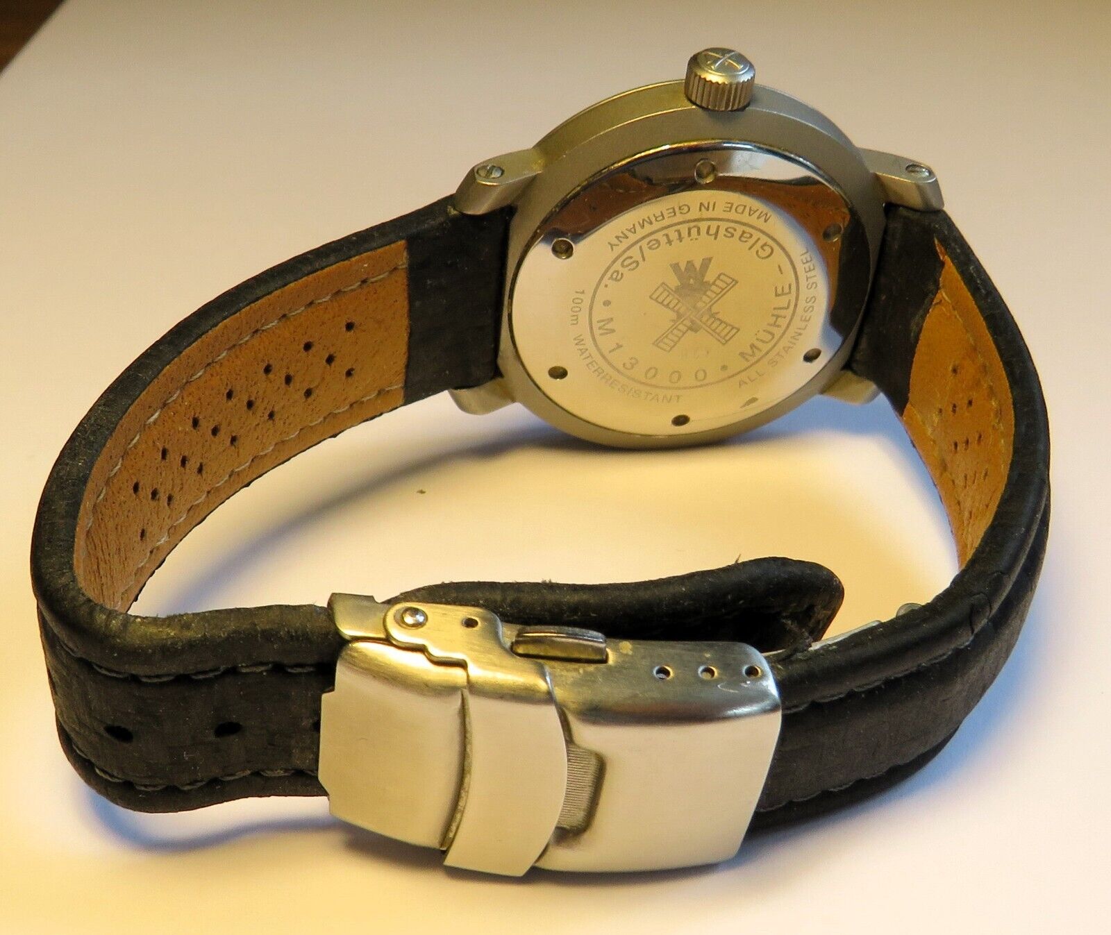 Mühle Glashütte Nautische Instrumente Titan Marine Flieger Automatik HAU M13000 - Sammler - Uhren