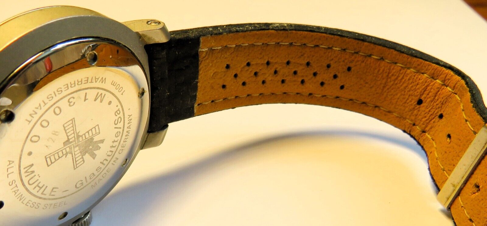 Mühle Glashütte Nautische Instrumente Titan Marine Flieger Automatik HAU M13000 - Sammler - Uhren